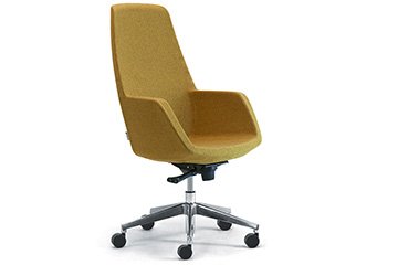 Poltrone in pelle per ufficio direzionale e studio Opera